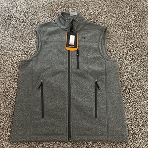 Grey soft vest